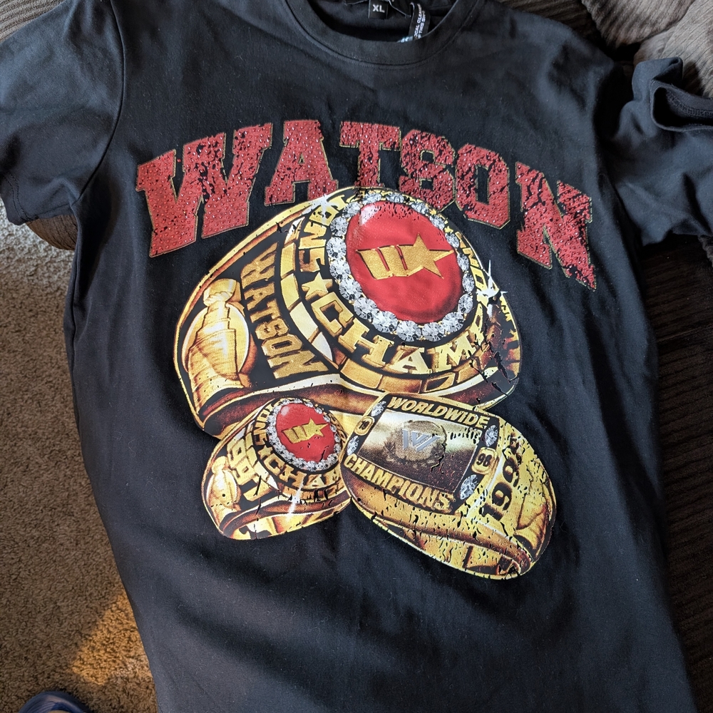 Watson Black Graphic T-Shirt